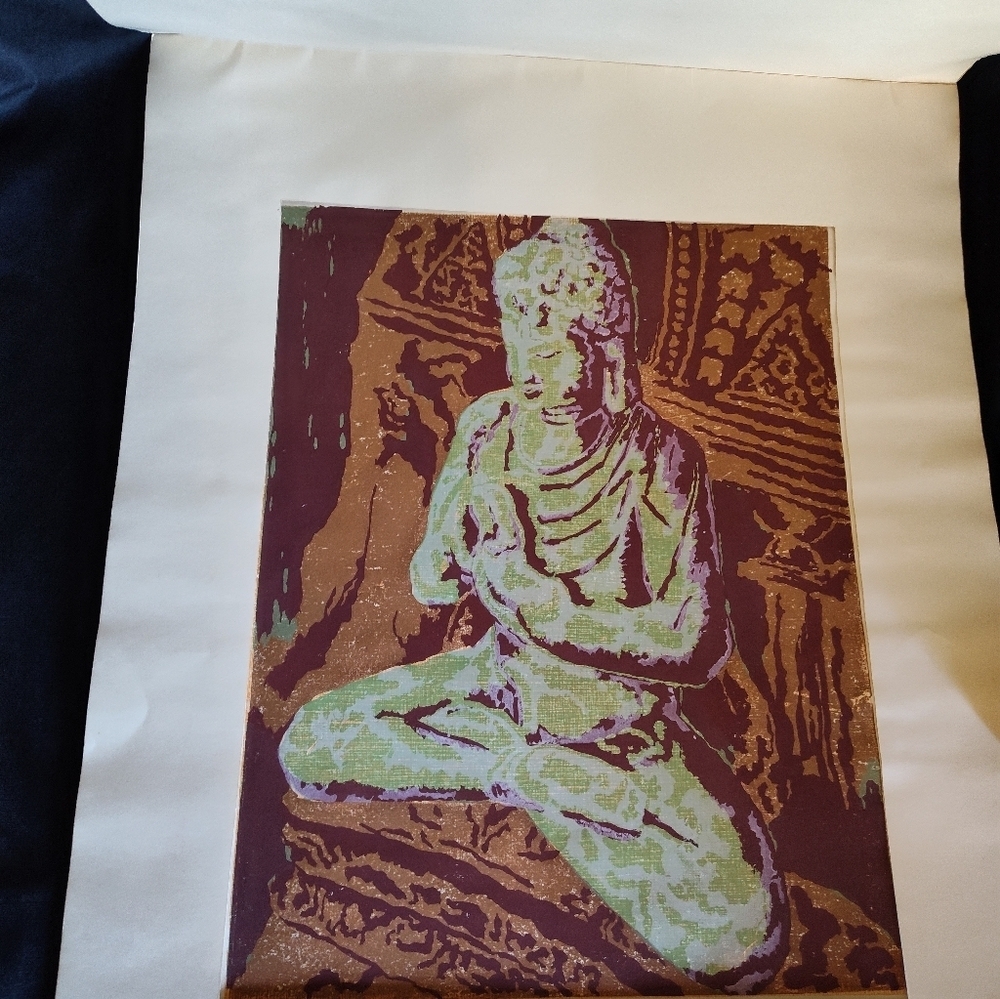 ORIGINAL Izawa Kiyohita (1907-1971), Seated Buddha - Picture 6 of 16